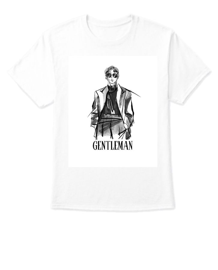 Gentlemen Half Tshirt - Front