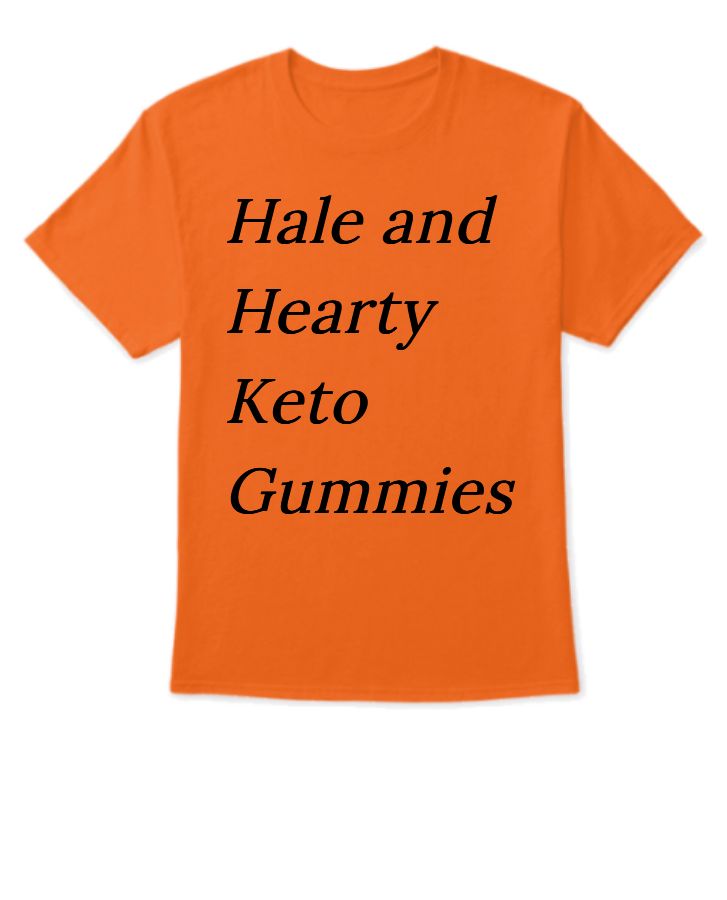 Hale and Hearty Keto Gummies - Front