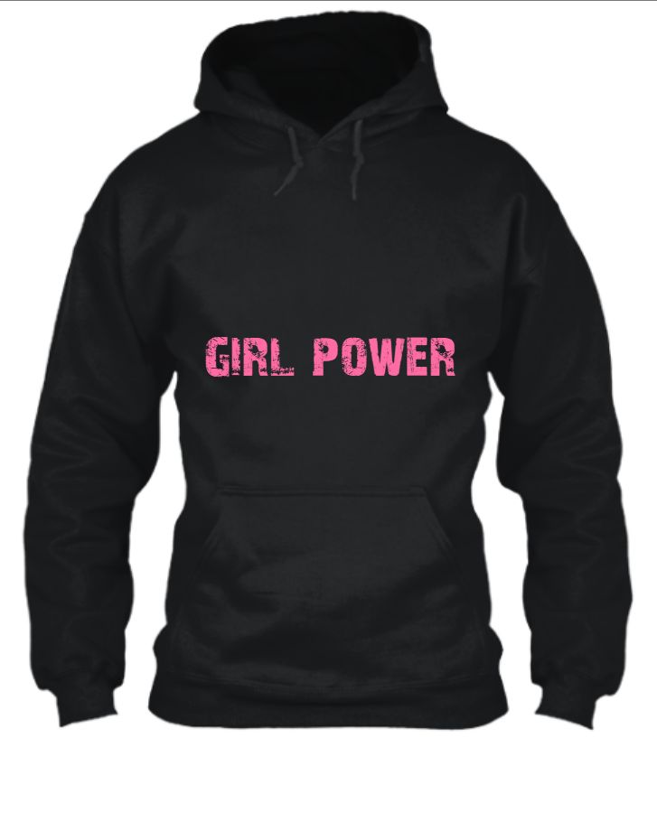 Girl power Hoodie - Front