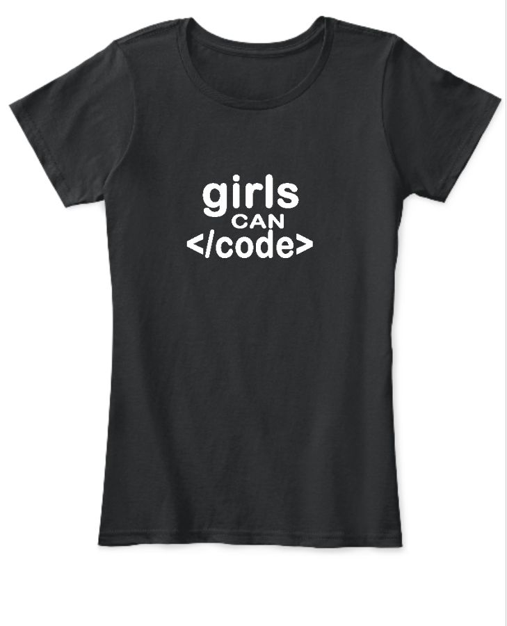 Girls can code - Front
