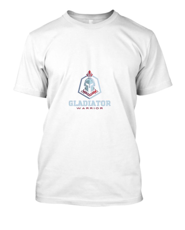 Gladiator Half Sleeve Round Neck Tshirt - Front