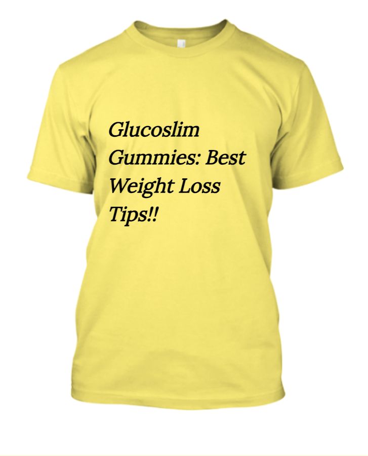 Glucoslim Gummies: Best Weight Loss Tips!! - Front