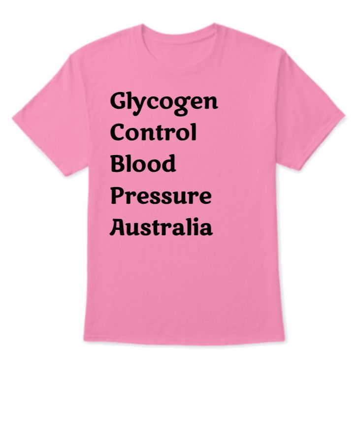 Glycogen Control Blood Pressure Aus: Most Amazing Blood Control Product - Front