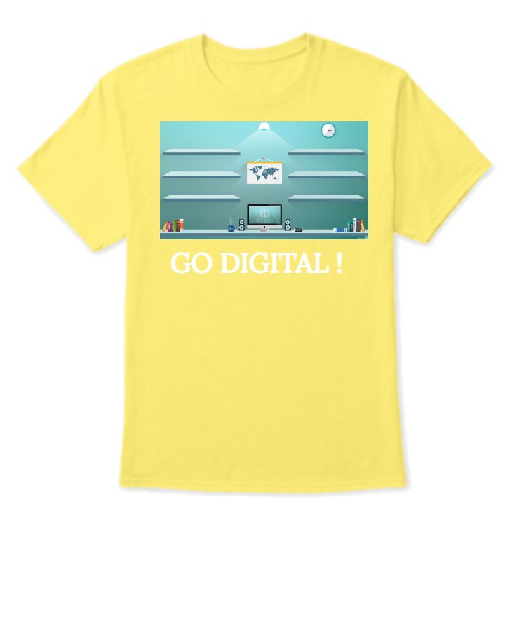 Go Digital Logo T-Shirt - Front
