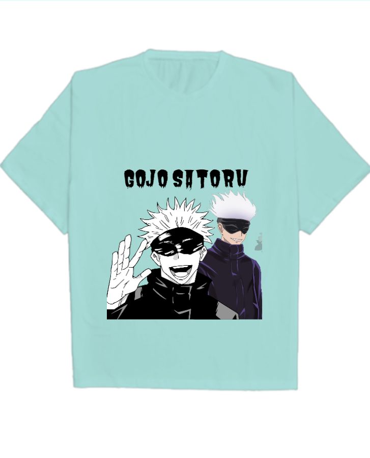 Gojo Sotoru oversized t-shirt - Front