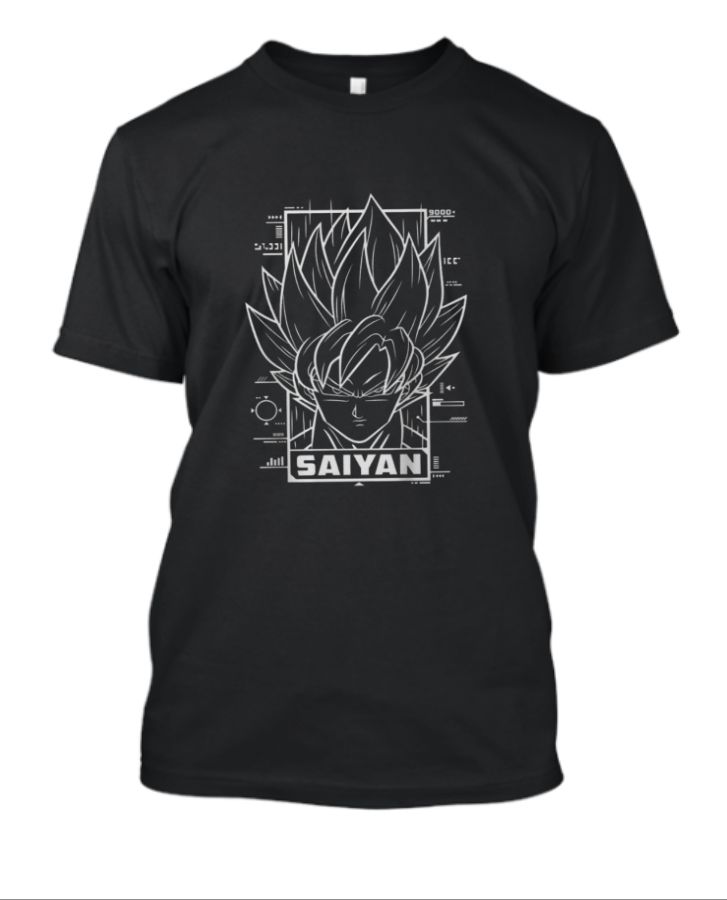 Goku super saiyan, anime design t-shirt. - Front