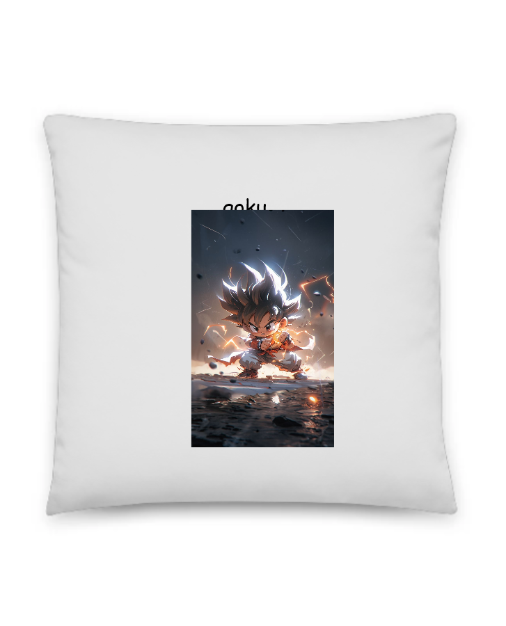 Goku throw pillow - Front