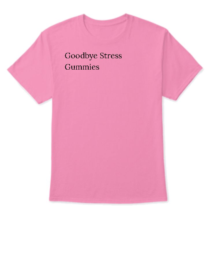 Goodbye Stress Gummies - Front