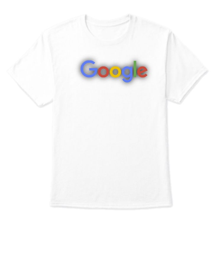 Google t shirt  - Front