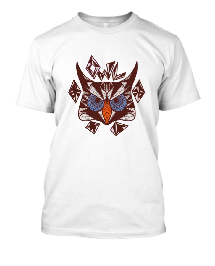 Graphic Printed White T-shirt For Mens - Front