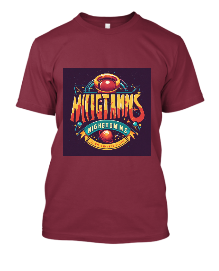 Gravitational Orbit: Planet and Moon T-Shirt Collection - Front