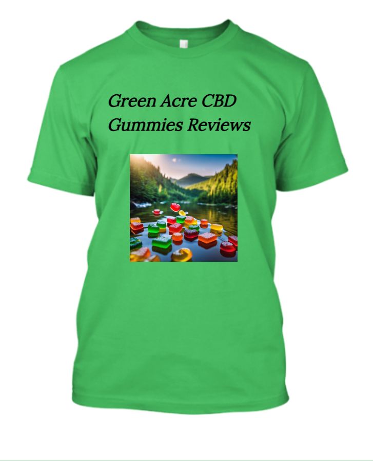 Green Acre CBD Gummies: Feel Better Naturally With CBD! - Front