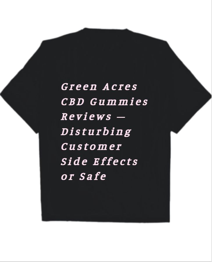 Green Acres CBD Gummies - Fast Relief - Front