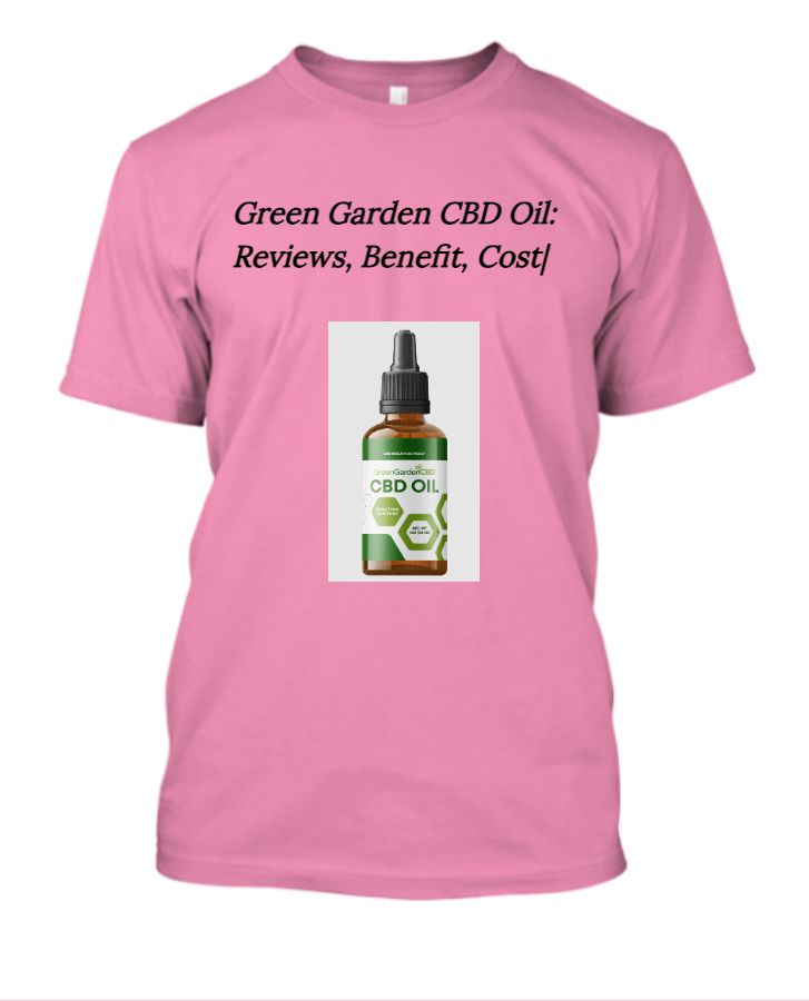 Green Garden CBD Oil: Pure and Potent CBD for Daily Use - Front