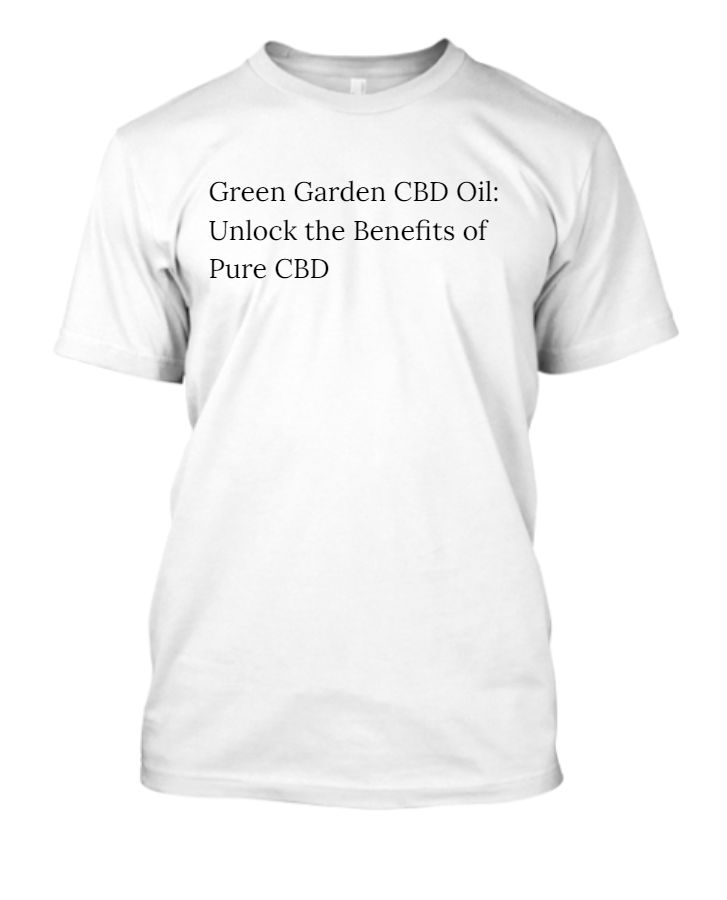 Green Garden CBD Oil - Front