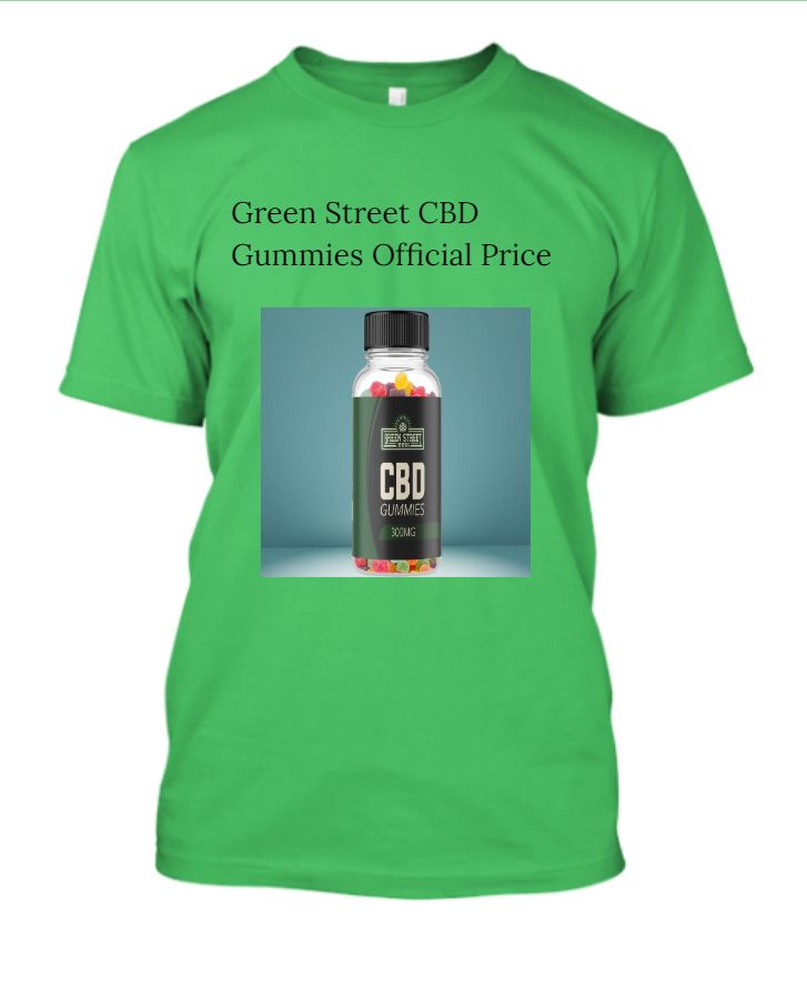 Green Street CBD Gummies Official Price - Front