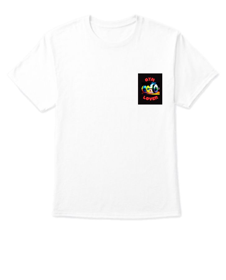 Gym Lover T-Shirt design - Front