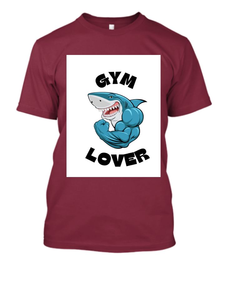 Gym Loversl Half Sleeves T-Shirt - Front