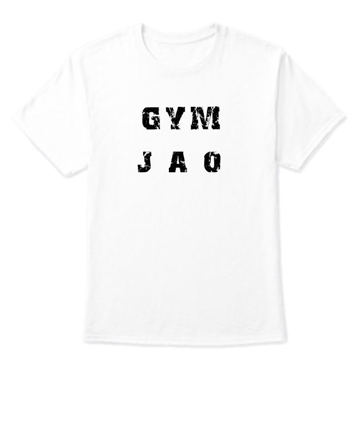 Gym tshirts  - Front