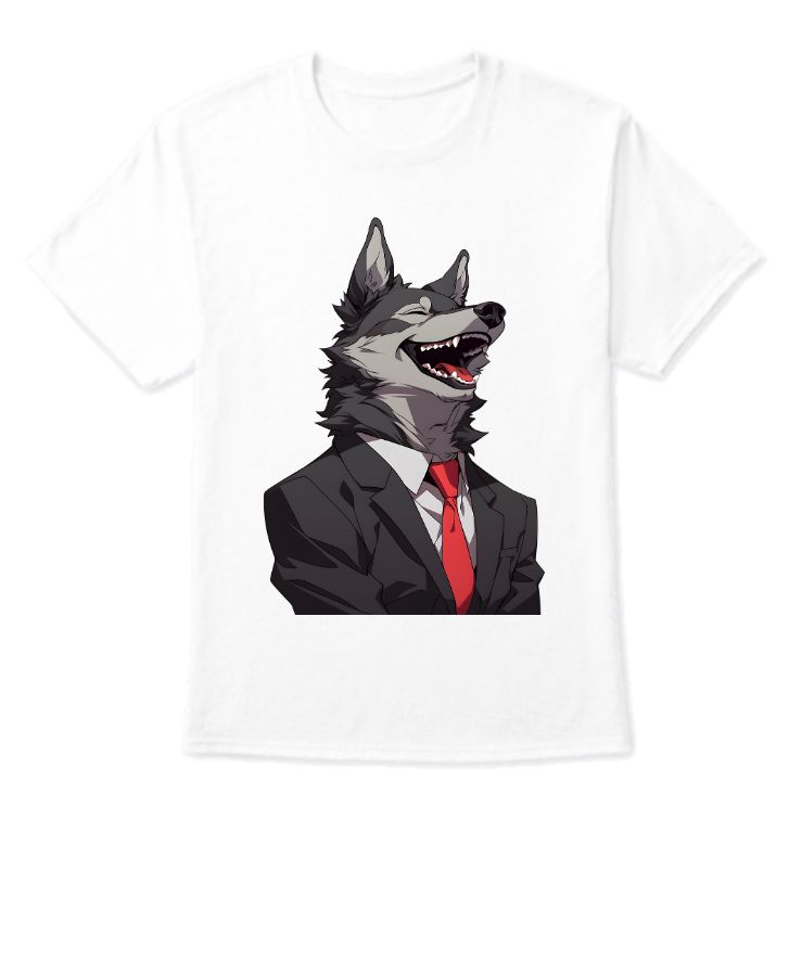 HALF SLEEVE T-SHIRT  UNCLE-WOLF DESIGN - Front