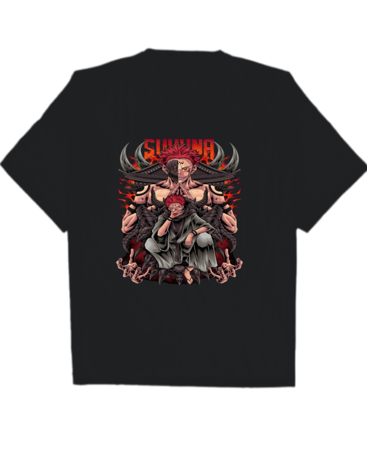 HALFSLEEVE OVERSIZED GRAPHIC TSHIRT - Front