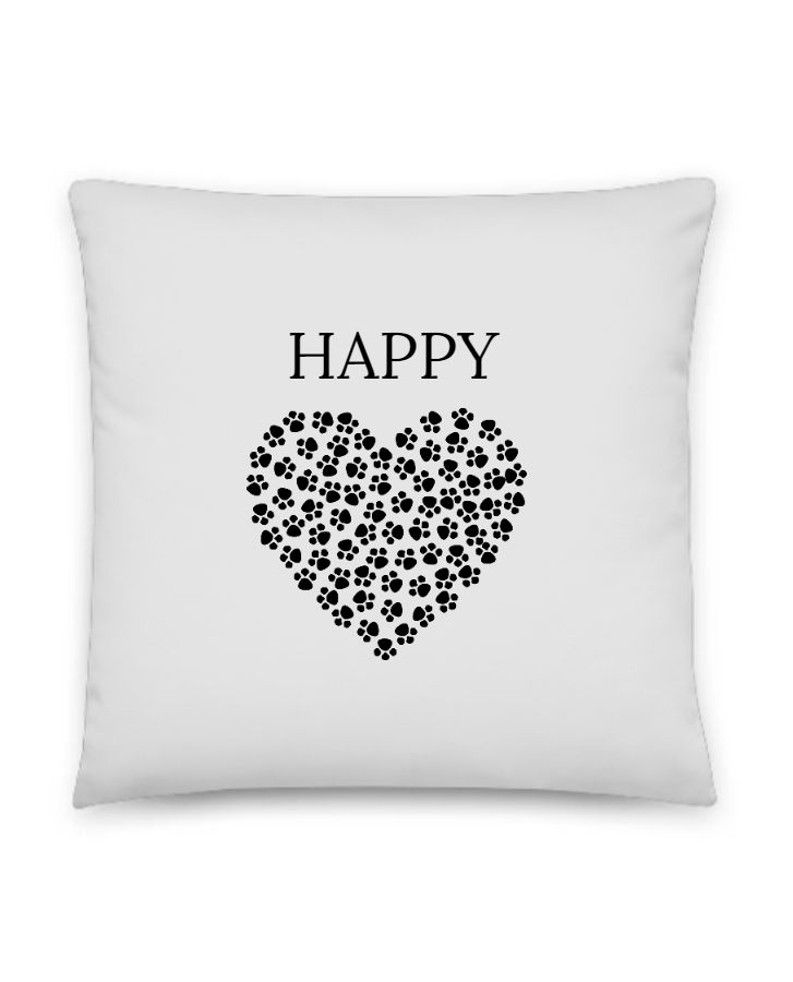 HAPPY HEART PILLOW - Front