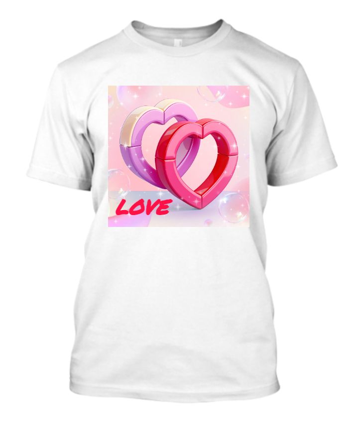 HEART DESIGN TSHIRT  - Front