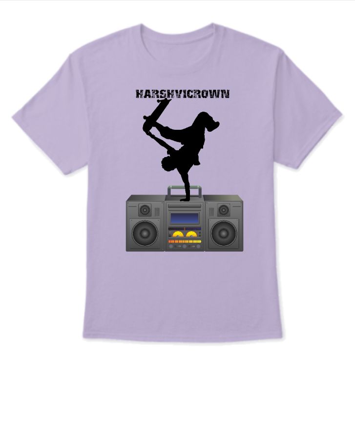 HIPHOP TRENDING DESIGN T-SHIRT - Front