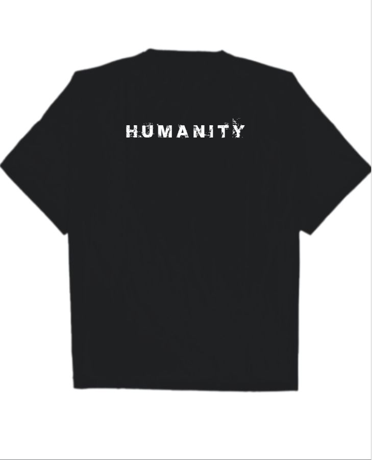 HUMANITY BASE OVERSIZED TSHIRTS - Front