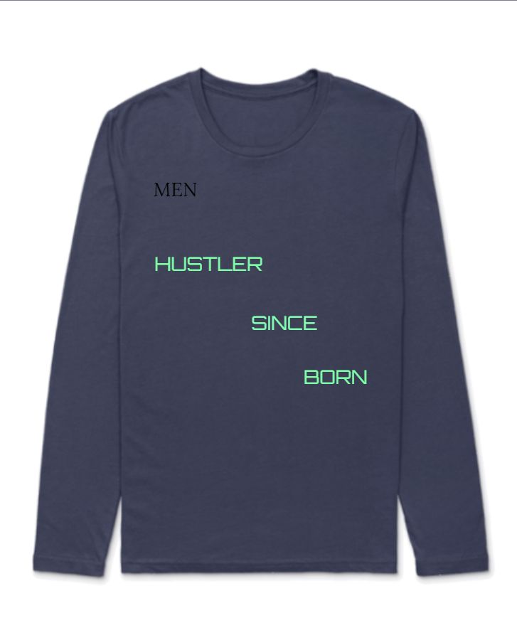 HUSTLER_T SHIRT - Front