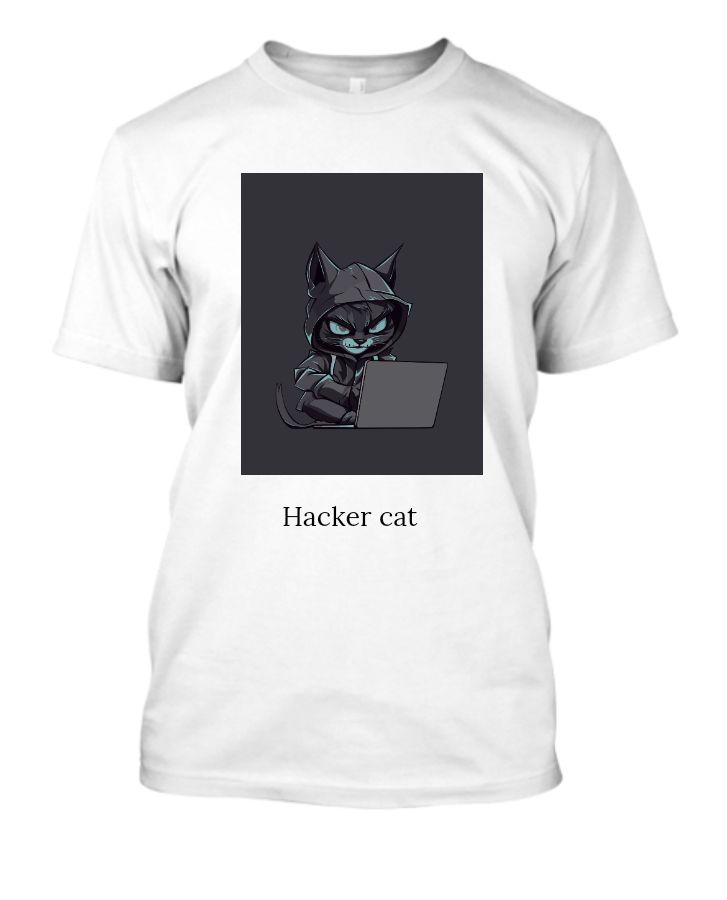 Hacker cat - Front