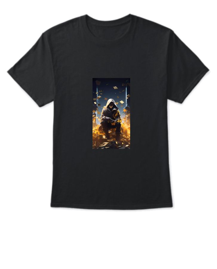 Hacker design t-shirt - Front