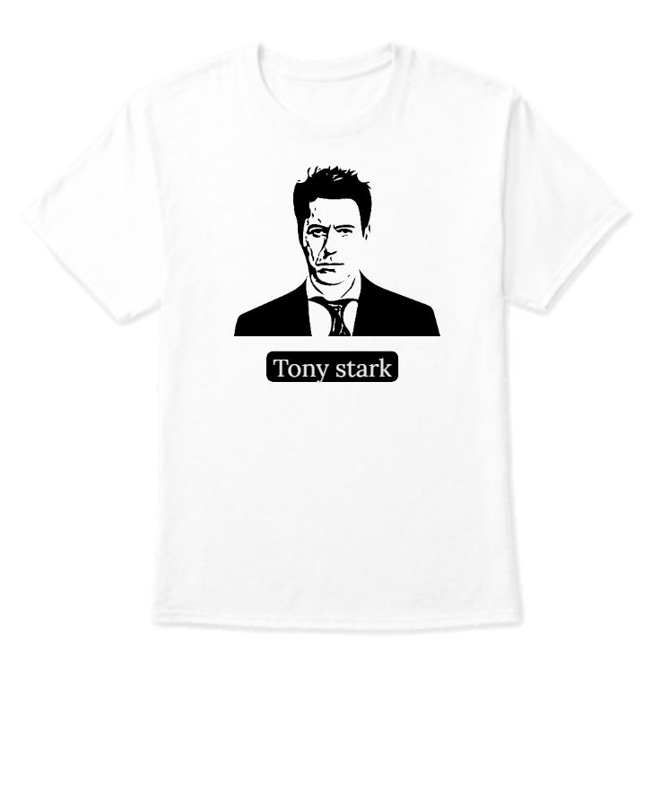 Half Sleeve IRON MAN T-shirt - Front