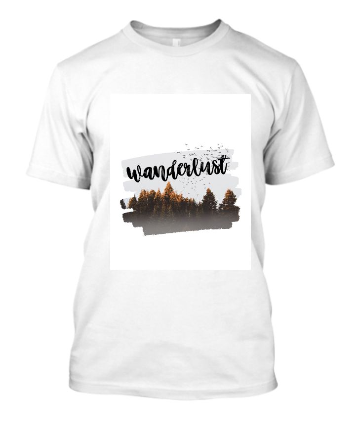 Half Sleeve Tshirt Wonderlust  - Front