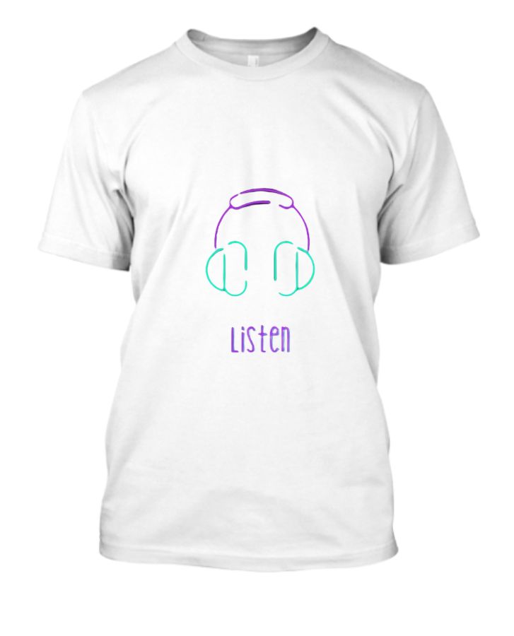 Half Sleeve Tshirts| Music - Front