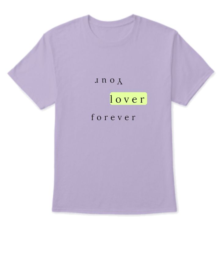 Half-Sleeved Lovers T-shirt - Front