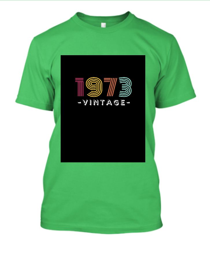 Half T shirt Green - Front