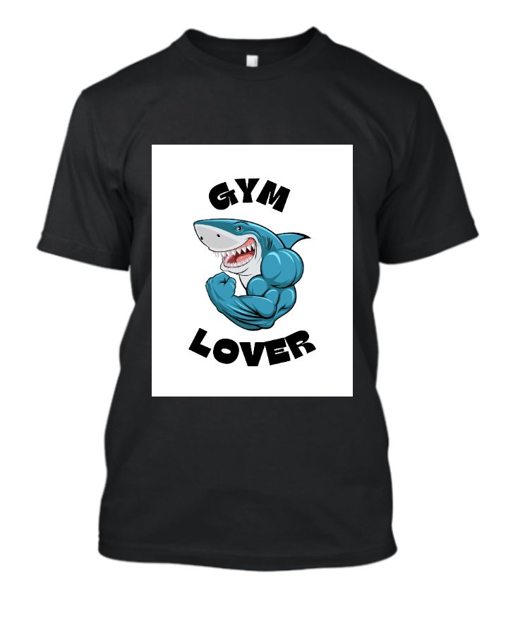 Half sleeve Tshirt. Gym lovers Tshirt  - Front