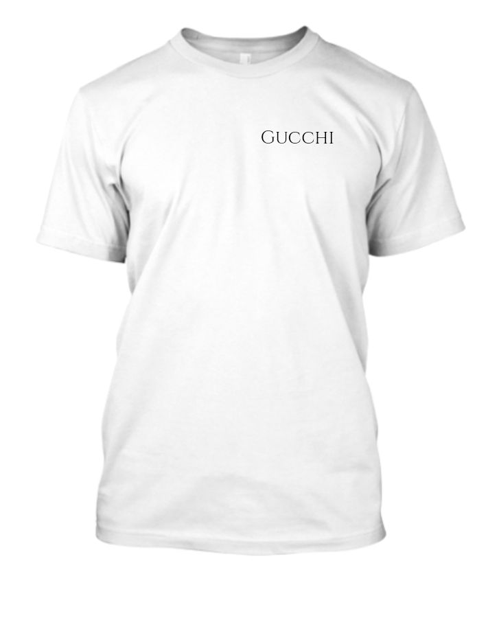 Half sleeve gucchi t-shirt  - Front