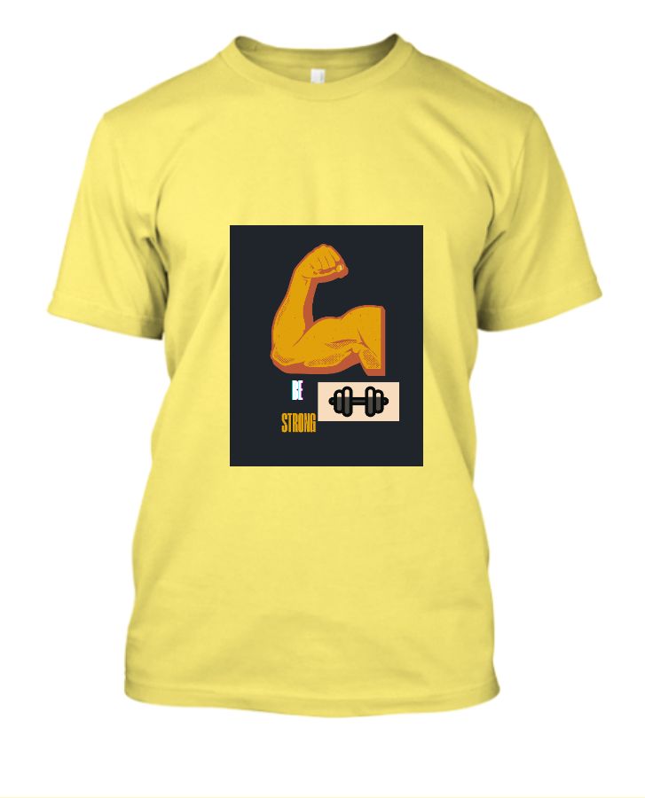 Half sleeves gym tshirts - Front