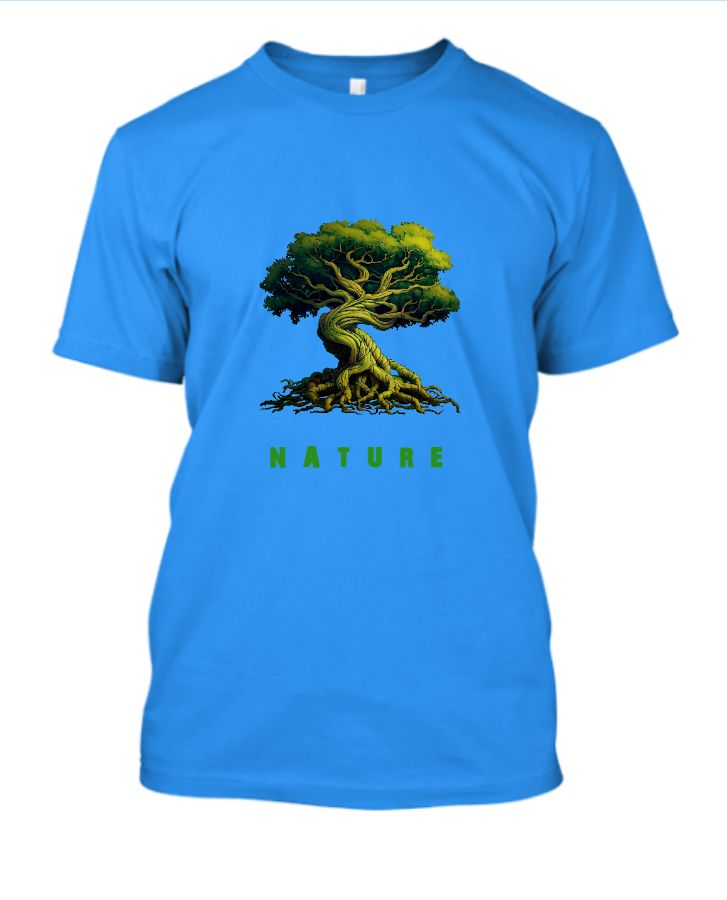 Half sleves t-shirt for man/woman | Nature design tshirt - Front