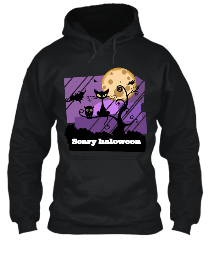 Scary haloween T-shirt - Front