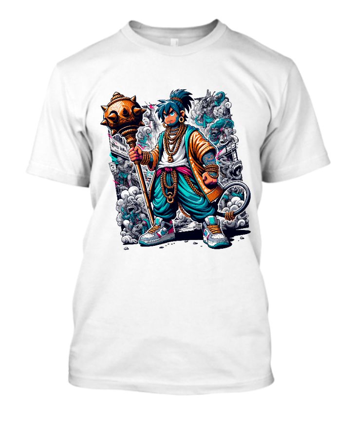 Hanuman Design Unisex T Shirt - Front