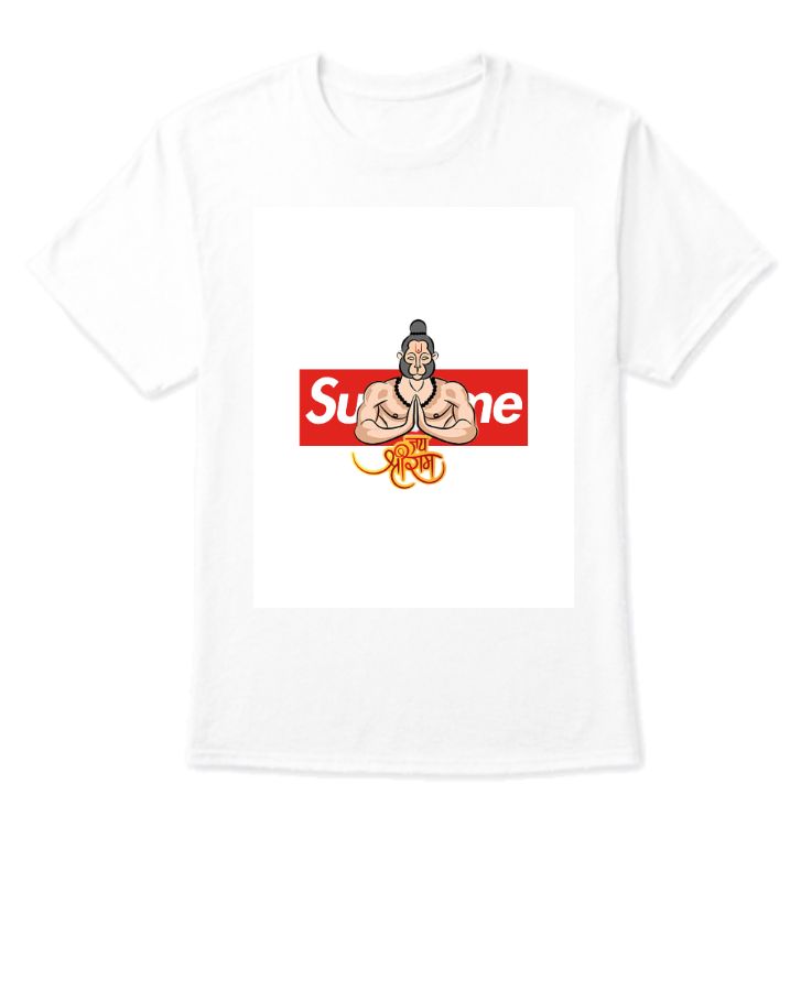 Hanuman aesthetic t-shirt - Front