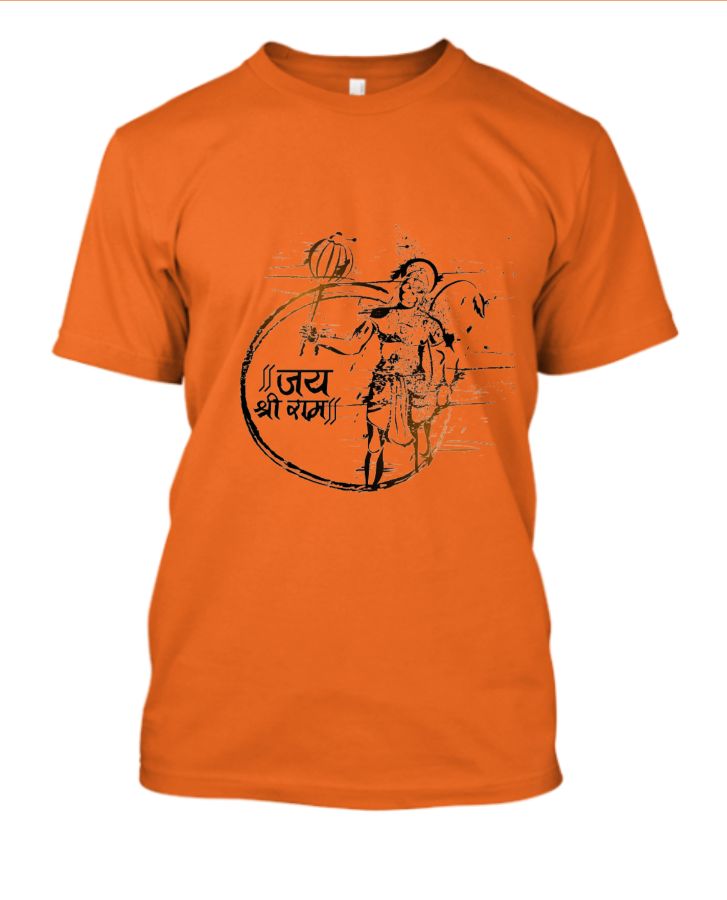 Hanuman ji Art T-shirt - Front