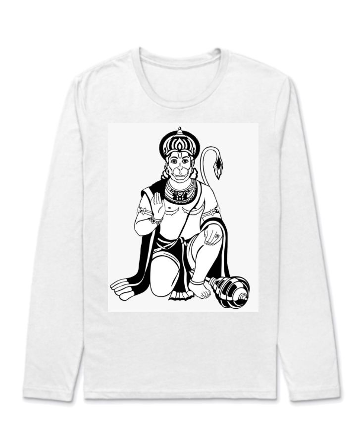 hanuman t shirt full sleeve