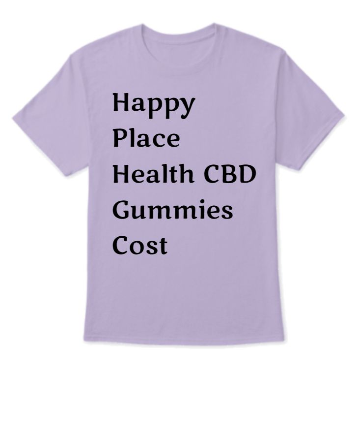 Happy Place Health CBD Gummies Cost - Front