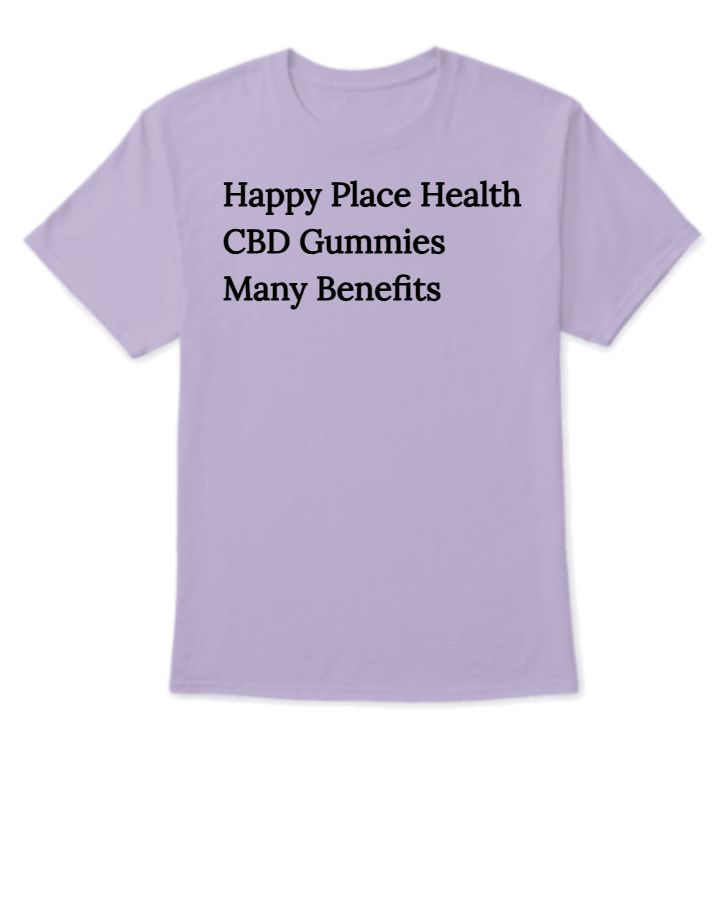 Happy Place Health CBD Gummies Many Benefits - Front