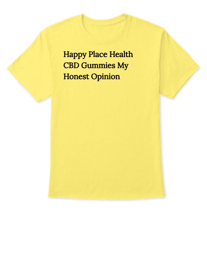 Happy Place Health CBD Gummies My Honest Opinion - Front