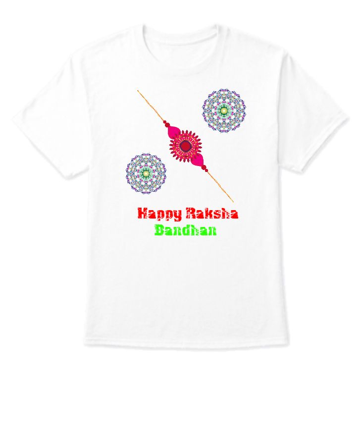 Happy Raksha bandhan T-Shirt - Front